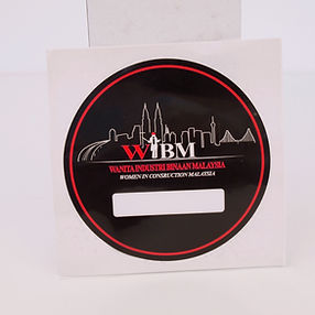 WIBM Car Sticker