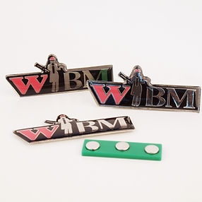 WIBM Label Pin